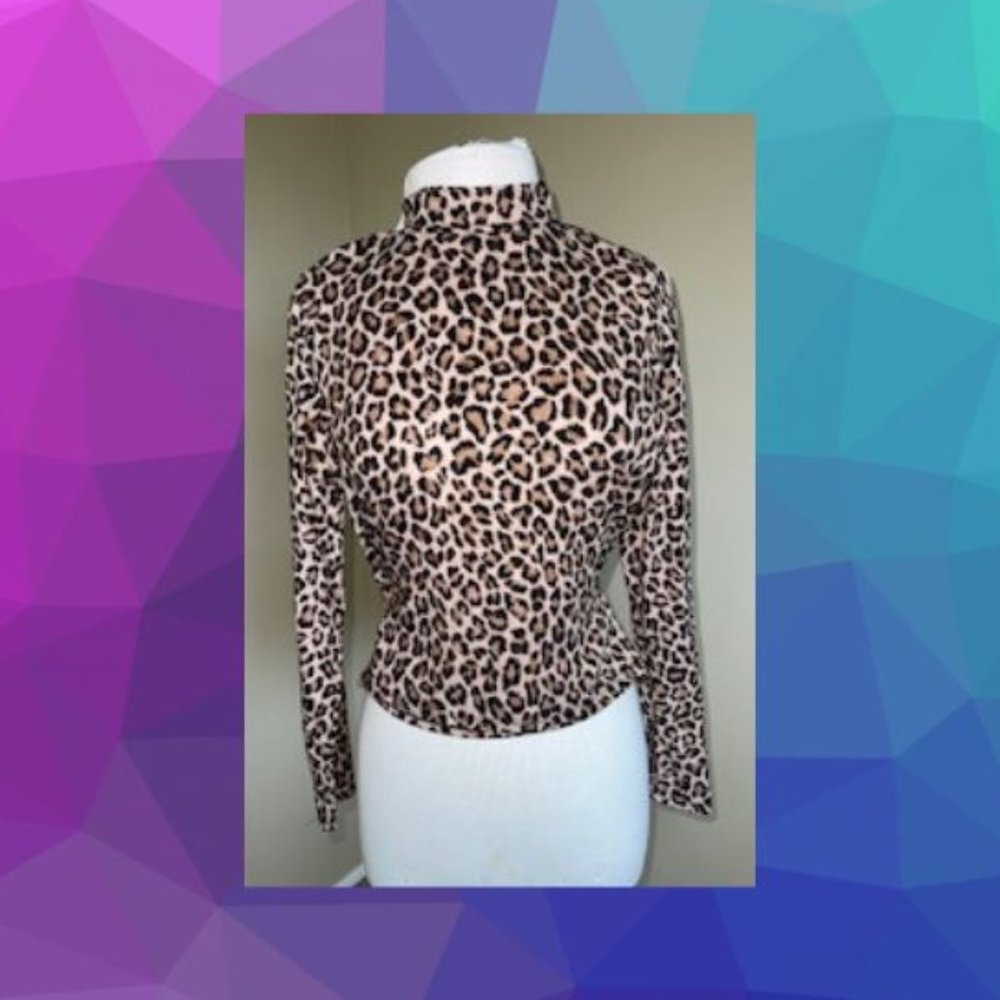 Olivia Rae Animal Print Top